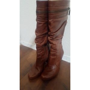 Chestnut Guess Boots